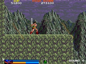 une photo d'Ã©cran de Rastan Saga sur Arcade